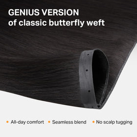 DOORES Remy hair 20-inch extension adds length and versatility for daily styling.