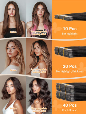DOORES Remy extensions color-match service helps find your shade.