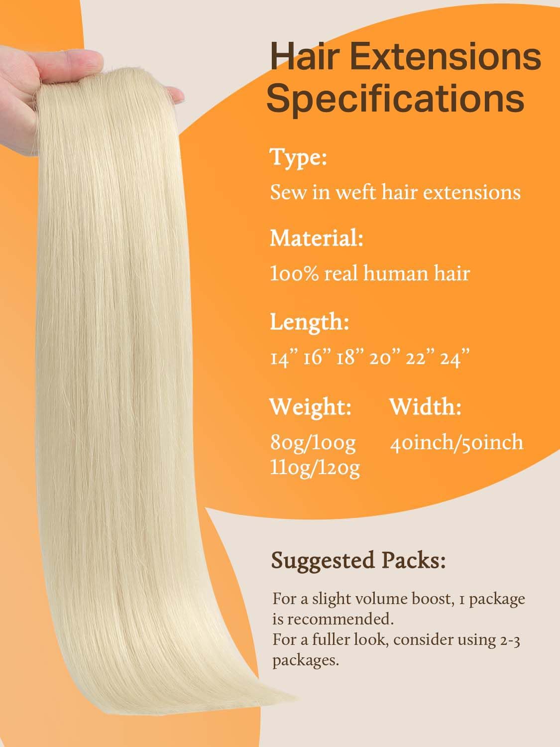 DOORES remy human hair weft offers silky softness and minimal shedding.
