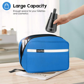 Dopobo Dopp Kit interior pocket layout keeps bottles upright and separated