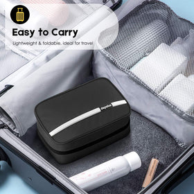 Dopobo portable handle and retractable pockets for on-the-go packing
