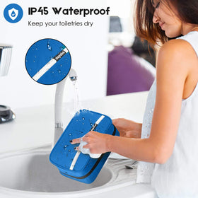 Dopobo spacious main compartment fits toiletries and cosmetics securely