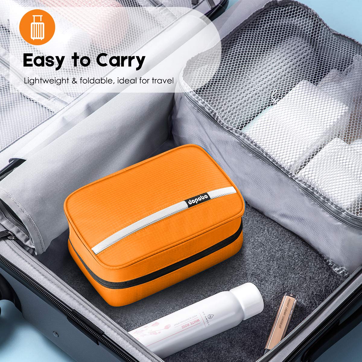 Dopobo compact bag suitable for carry-on packing.