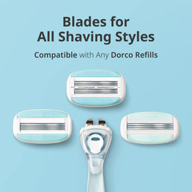 DORCO Eve wide moisture bars with oils for glide.