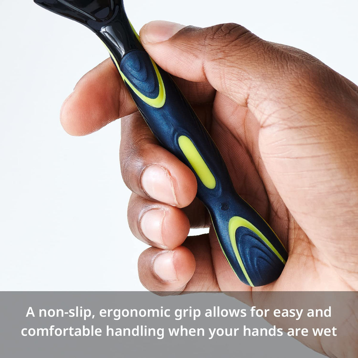 DORCO Pace 6 Sport razor head pivoting design for easy reach