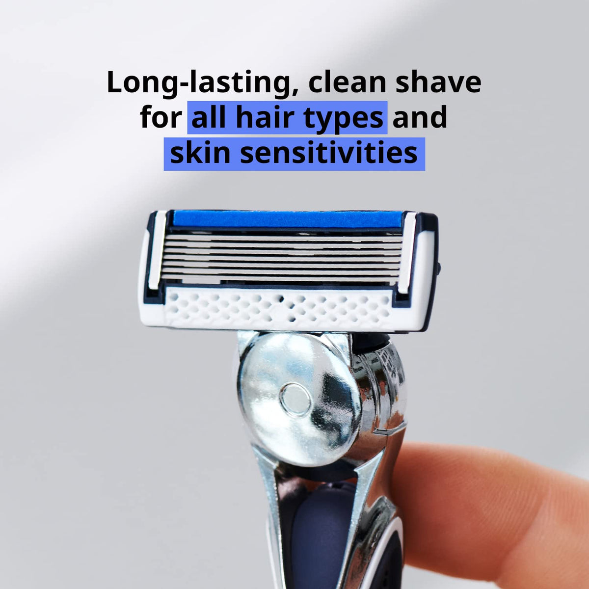 Dorco Pace 7 curved blades in action for a precise glide