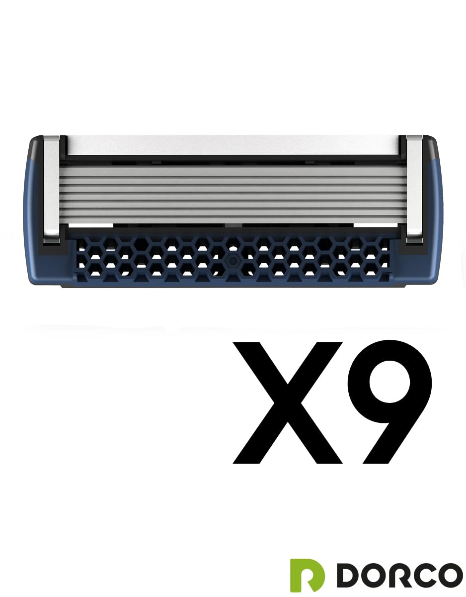 Dorco Pace Classic seven-blade cartridge delivers smooth shaving.