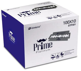 Dorco Prime Platinum STP301 1000 blades bulk pack for barbershops and home shaves