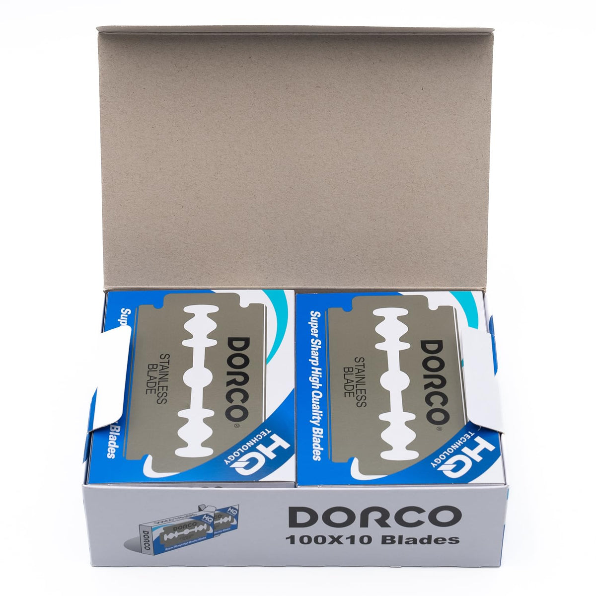Dorco ST300 Platinum Extra blades fit standard razor heads for easy replacement