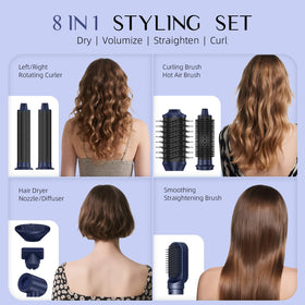 DORISILK left auto-rotate curling barrel for voluminous curls