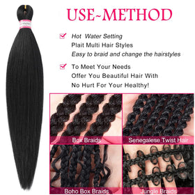 Dorsanee color variation braiding hair collection enables custom looks.