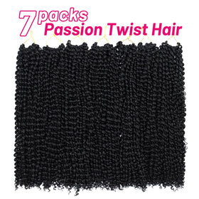Dorsanee Passion Twist Hair close-up shows soft fibers and natural shine