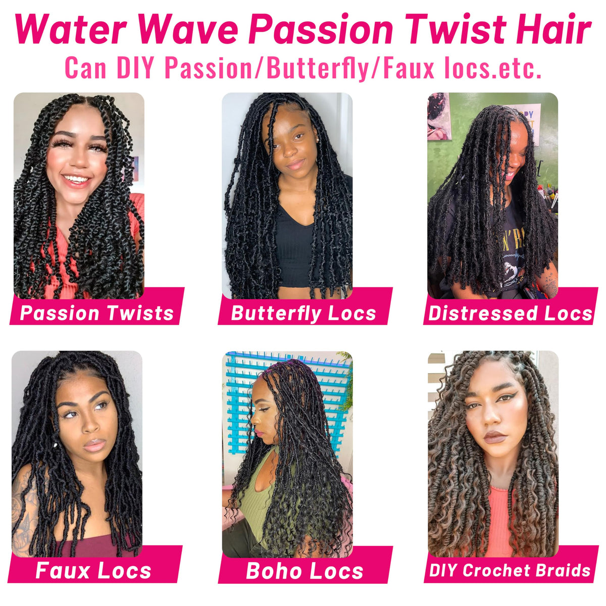 Dorsanee Passion Twist Hair crochet needle included adds convenient starter tool