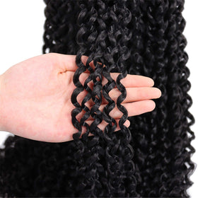 Dorsanee Passion Twist Hair lightweight and skin-friendly texture on model