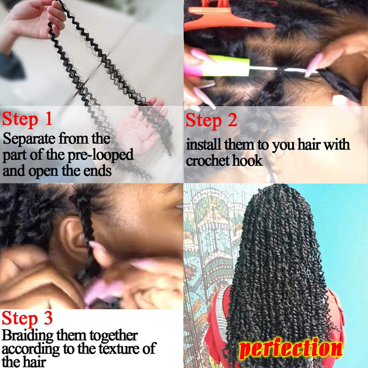 Dorsanee Passion Twist Hair versatility for butterfly locs and boho styles