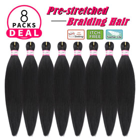 Dorsanee soft yaki texture braiding hair offers comfortable, natural movement.