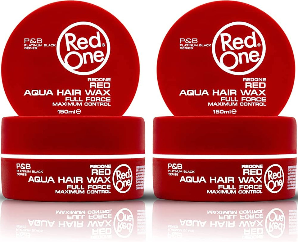 Dorzu Red One wax pack front view for daily styling versatility.