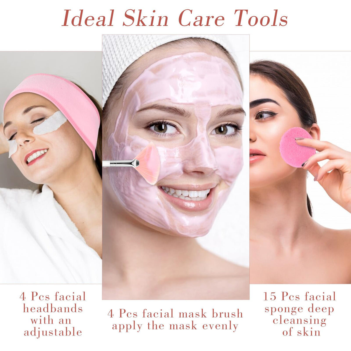 DOSTATNI compressed facial sponges for deep cleansing and gentle exfoliation