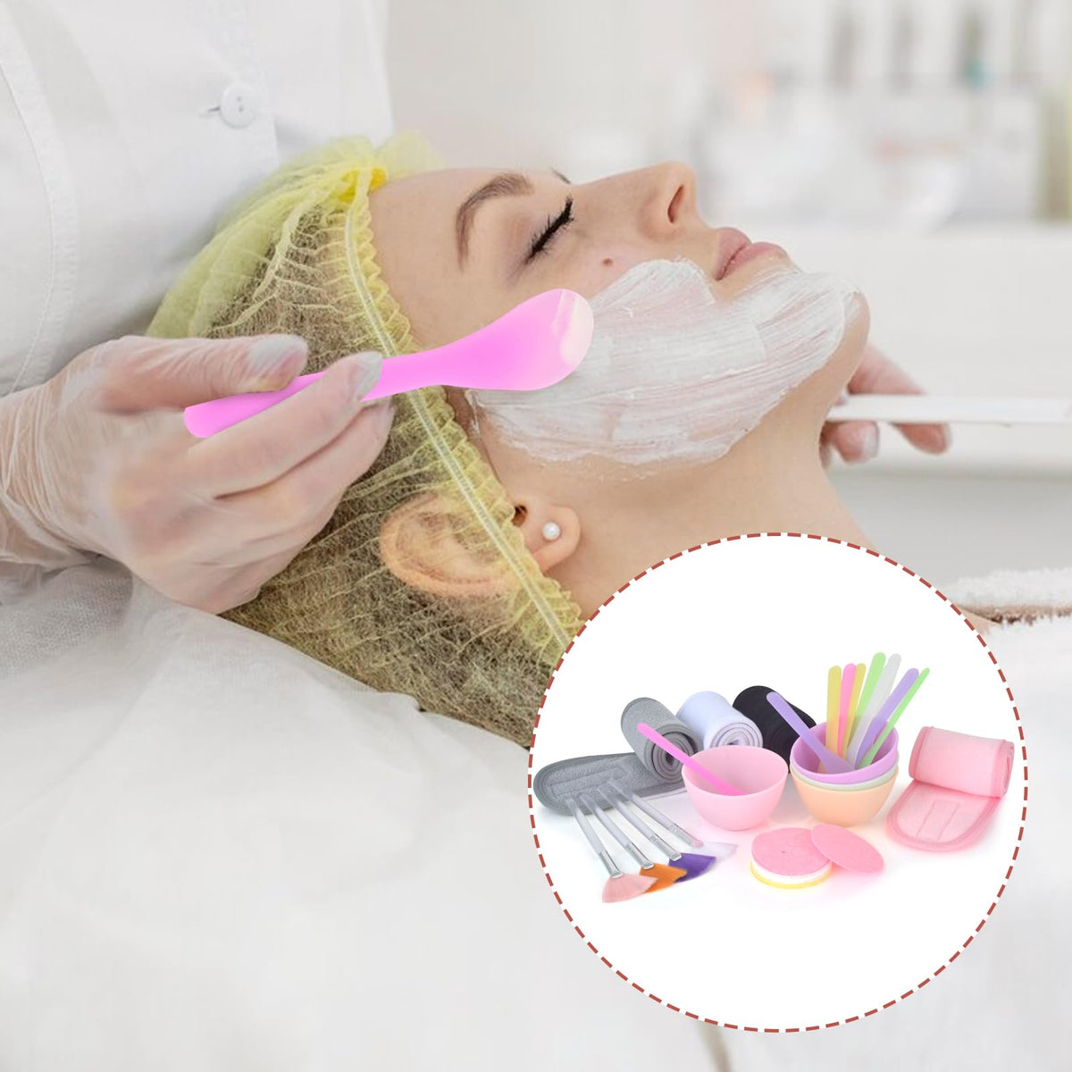 DOSTATNI travel-friendly facial care set fits in handbag for on-the-go