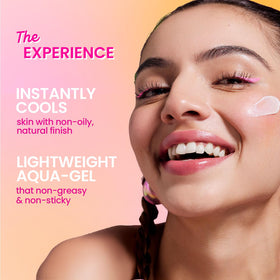 Close-up of hyaluronic acid element in Dot & Key Watermelon Sunscreen for hydration