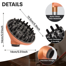 Dotspun diffuser packaging shown as gift-ready upgrade for Airwrap kit.