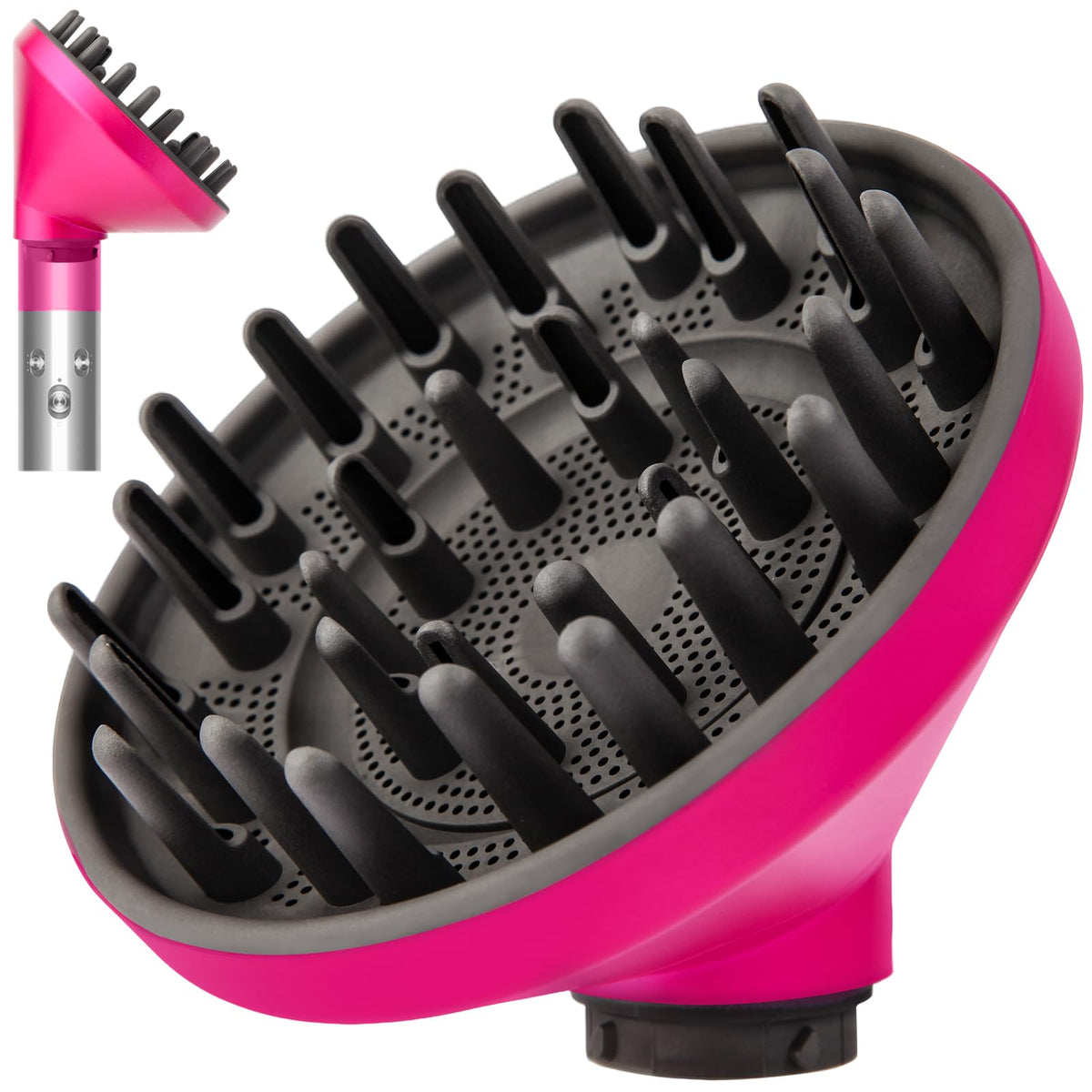 Dotspun diffuser for Dyson Airwrap HS01 delivers even drying for defined curls