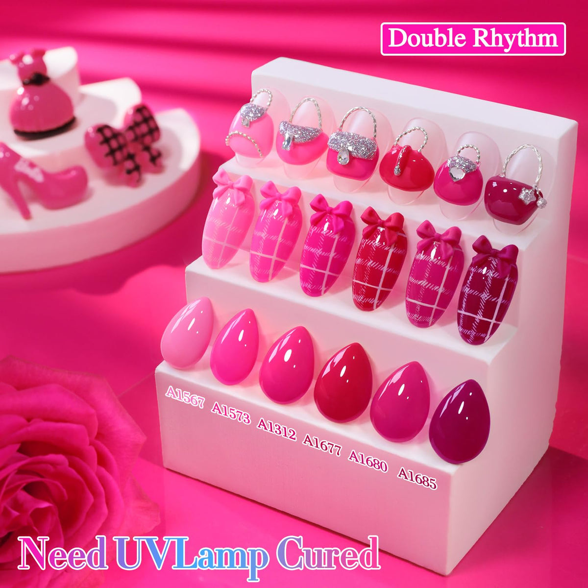 Double Rhythm building gel for durable nail structure