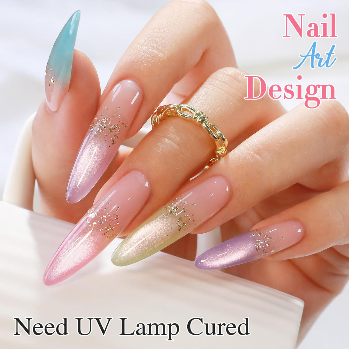 Double Rhythm at-home nail art kit for creative designs.