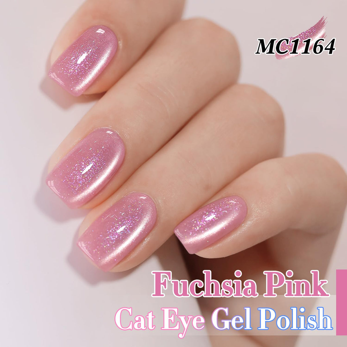 Double Rhythm cat-eye gel polish gold-chrome palette—rich shimmer with premium pigment