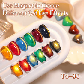 Double Rhythm polish warmed before use to improve pigment consistency.