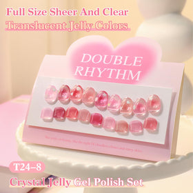 Double Rhythm color swatch palette demonstrates versatile shades for any occasion.
