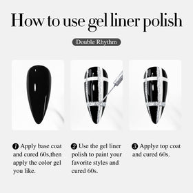 Double Rhythm color swatches help plan nail art combinations