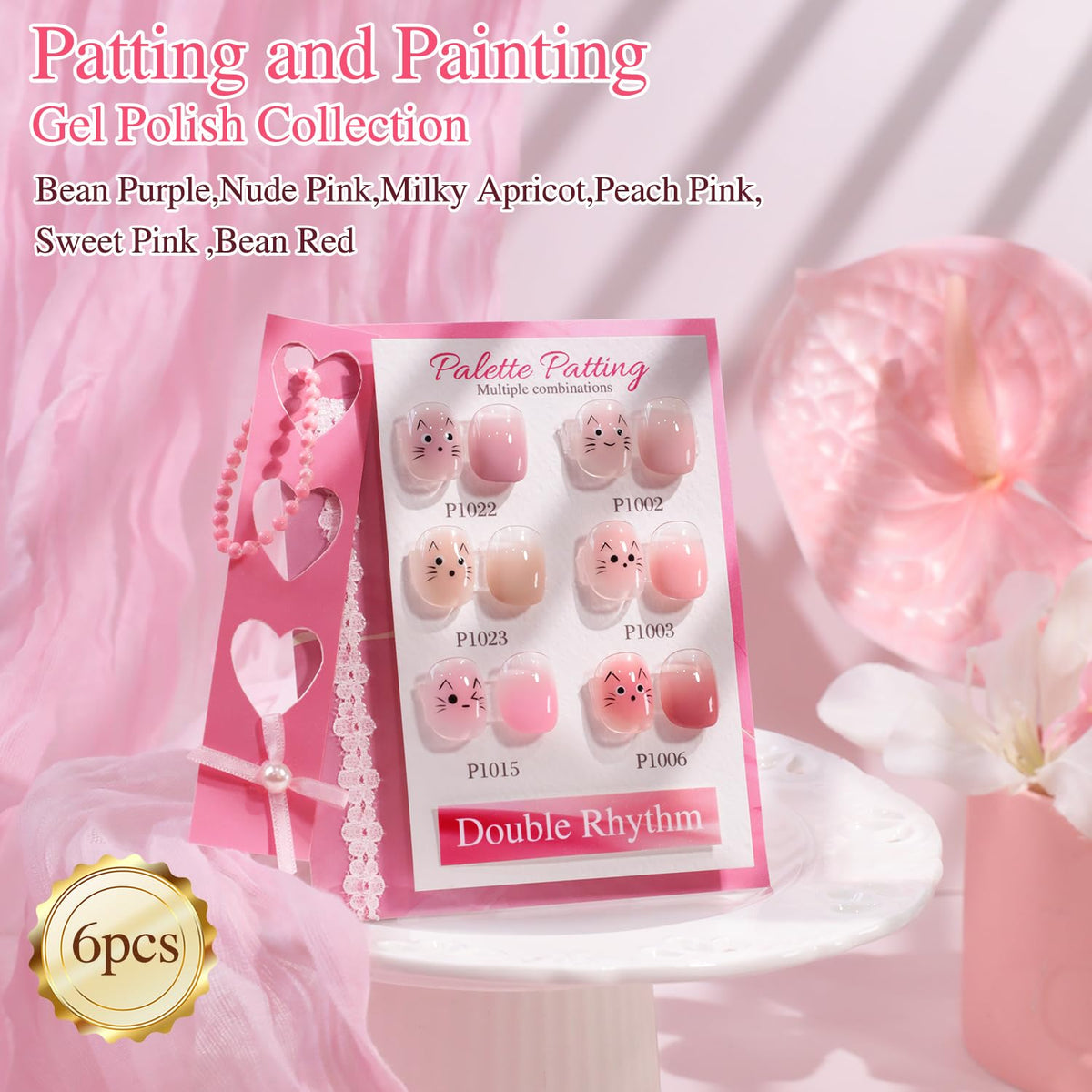 Double Rhythm cuticle pushing tool for tidy nail prep