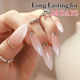 DIY nail art at home with Double Rhythm for creative looks.
