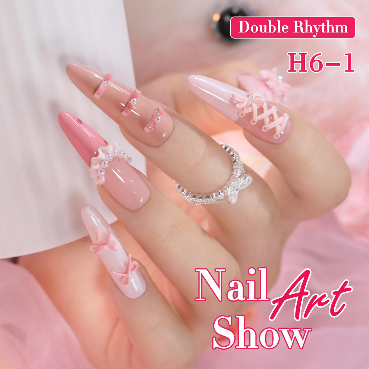Double Rhythm makes application beginner-friendly with smooth, even color.