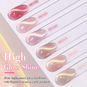 Gift-pack ready packaging featuring Double Rhythm cat eye kit.