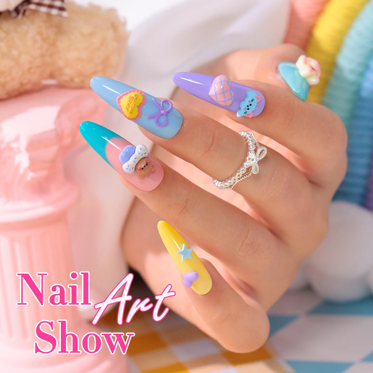 Double Rhythm high-gloss finish for smooth, shiny nails.