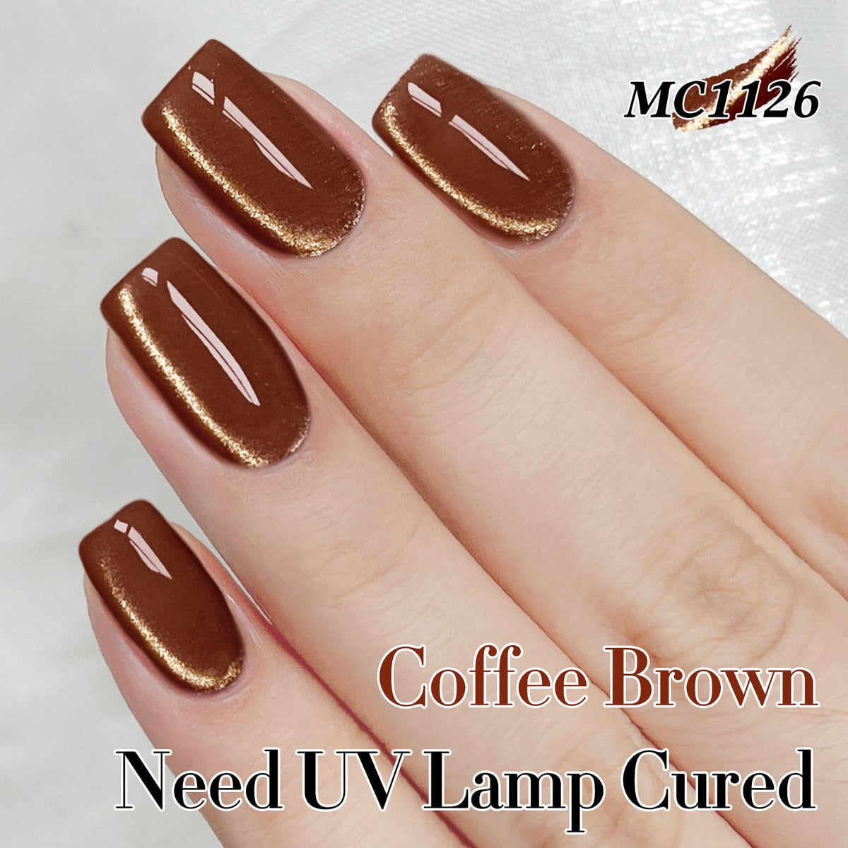 Holographic reflective magnet creating dramatic cat-eye patterns on nails