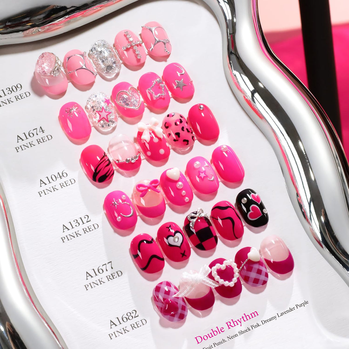 Double Rhythm at-home nail art ideas inspire creativity