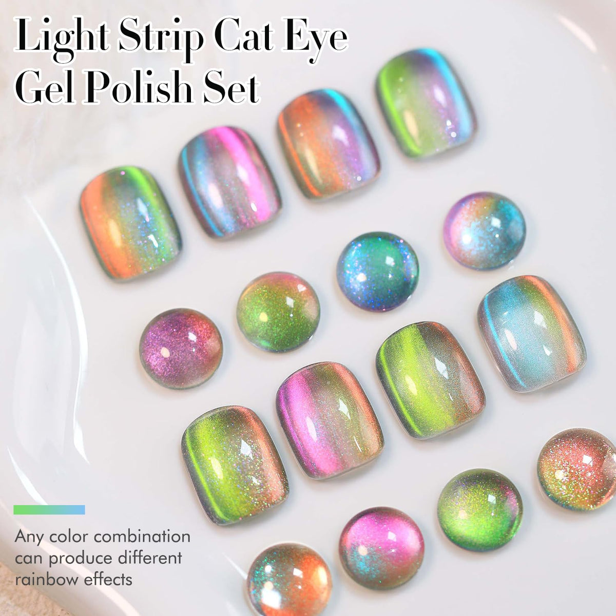 LED/UV lamp curing guidance for Double Rhythm gel polish application
