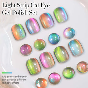 LED/UV lamp curing guidance for Double Rhythm gel polish application