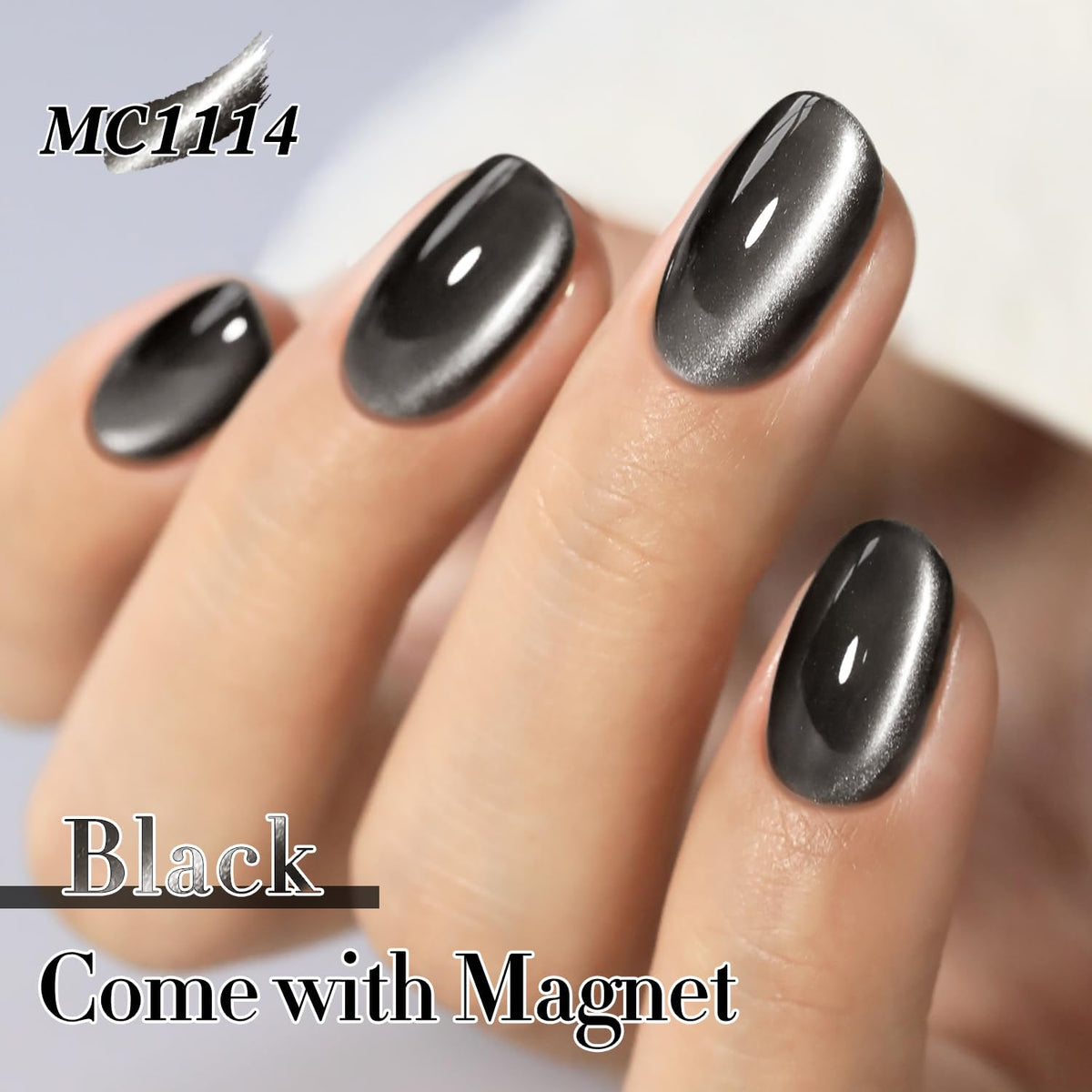 Double Rhythm Cat Eye Gel Polish cures quickly under LED or UV lamp.