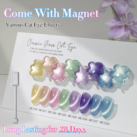Double Rhythm nude pink blue green color range offering versatile looks