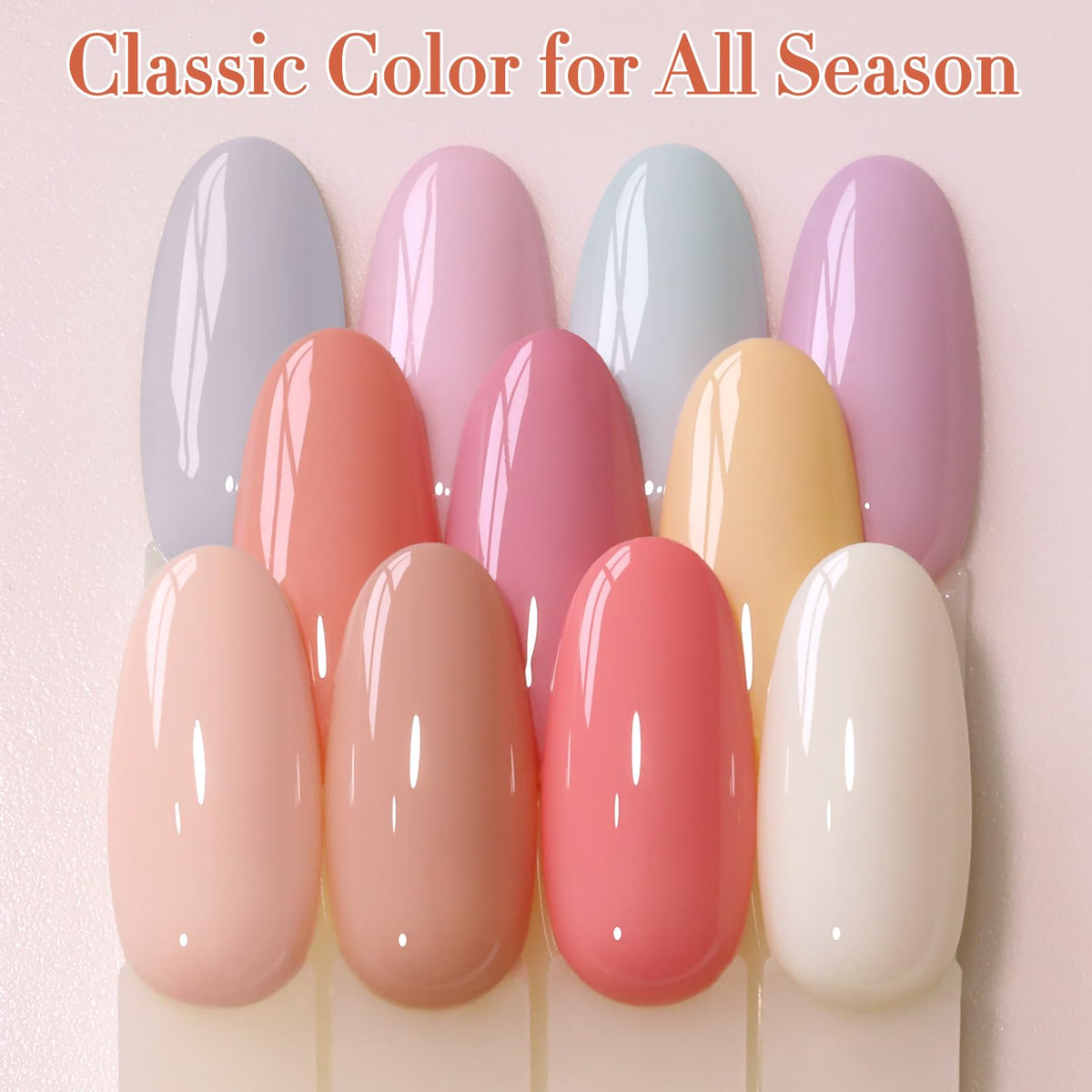 Double Rhythm glitter gel adds festive shimmer for nail accents.