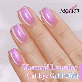 Double Rhythm shimmer glitter gel polish for a vibrant finished look