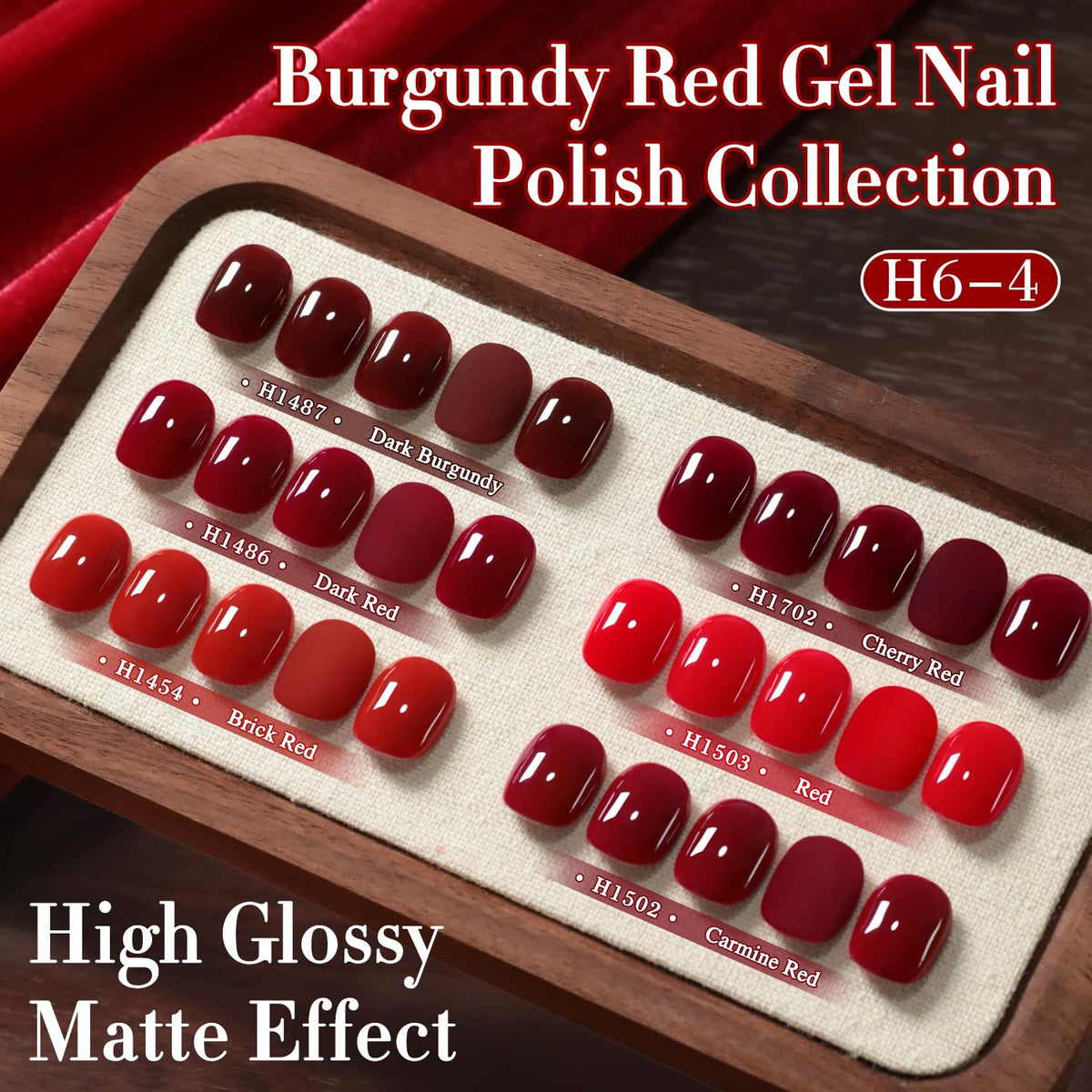 Double Rhythm soak-off gel polish ready for easy removal.