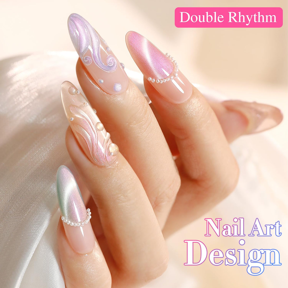 Double Rhythm toxin-free formula with low odor for safe at-home use