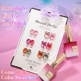 Double Rhythm UV/LED cure compatible polish set ready for quick weekend manicures.