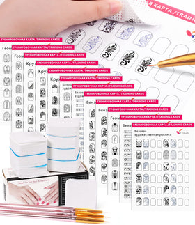 DouborQ 360 white nail wipes for clean prep before painting.