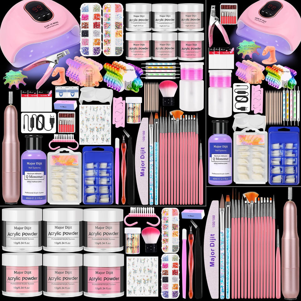 DouborQ liquid monomer for at-home acrylic nail art